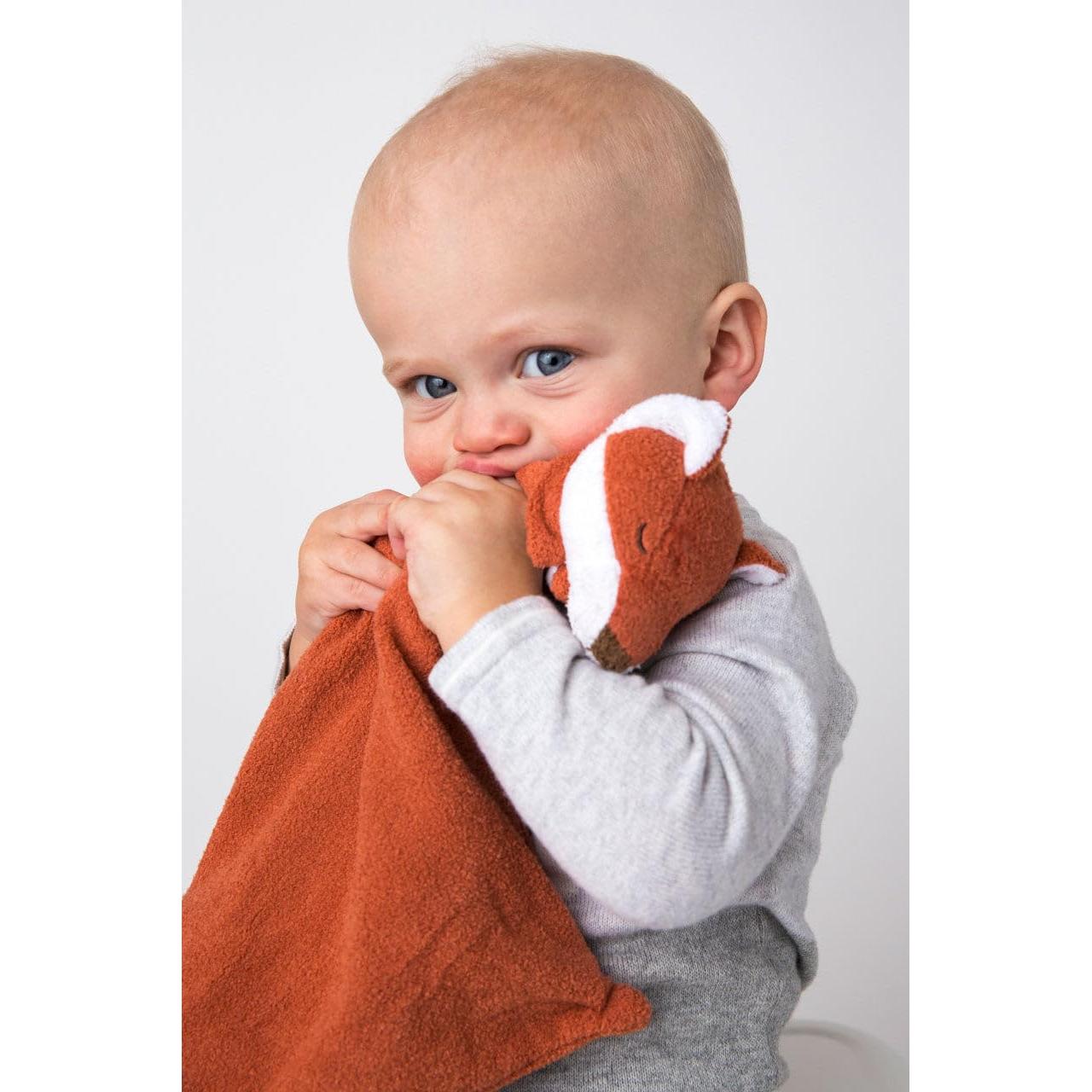 Manta de Seguridad Zorro Angel Dear 33x33 cm Suave