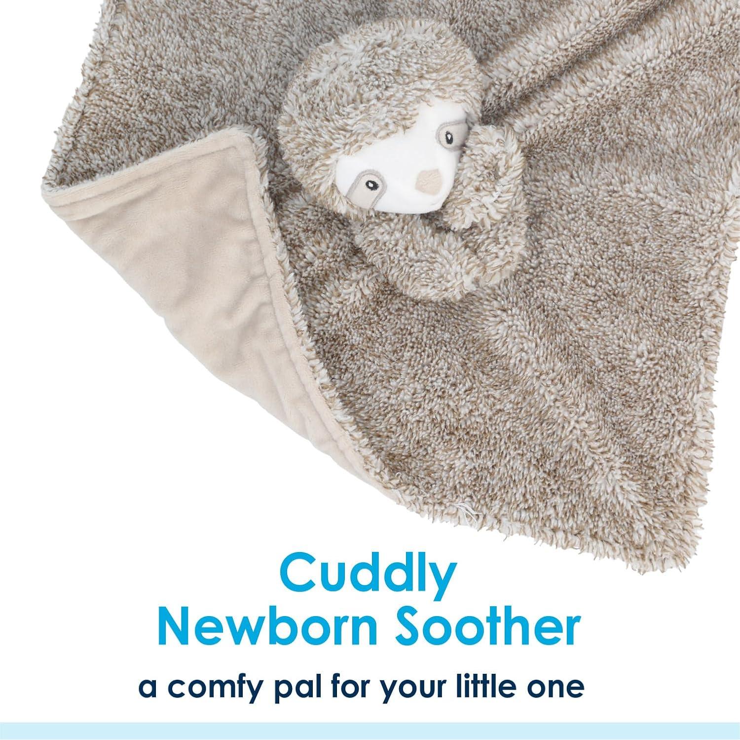 Manta de peluche perezoso Kids Preferred 35.56x35.56 cm