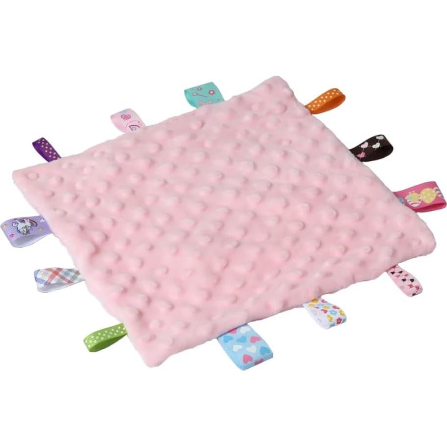 Manta de Seguridad CREVENT para Bebés 25.4x25.4cm Rosa