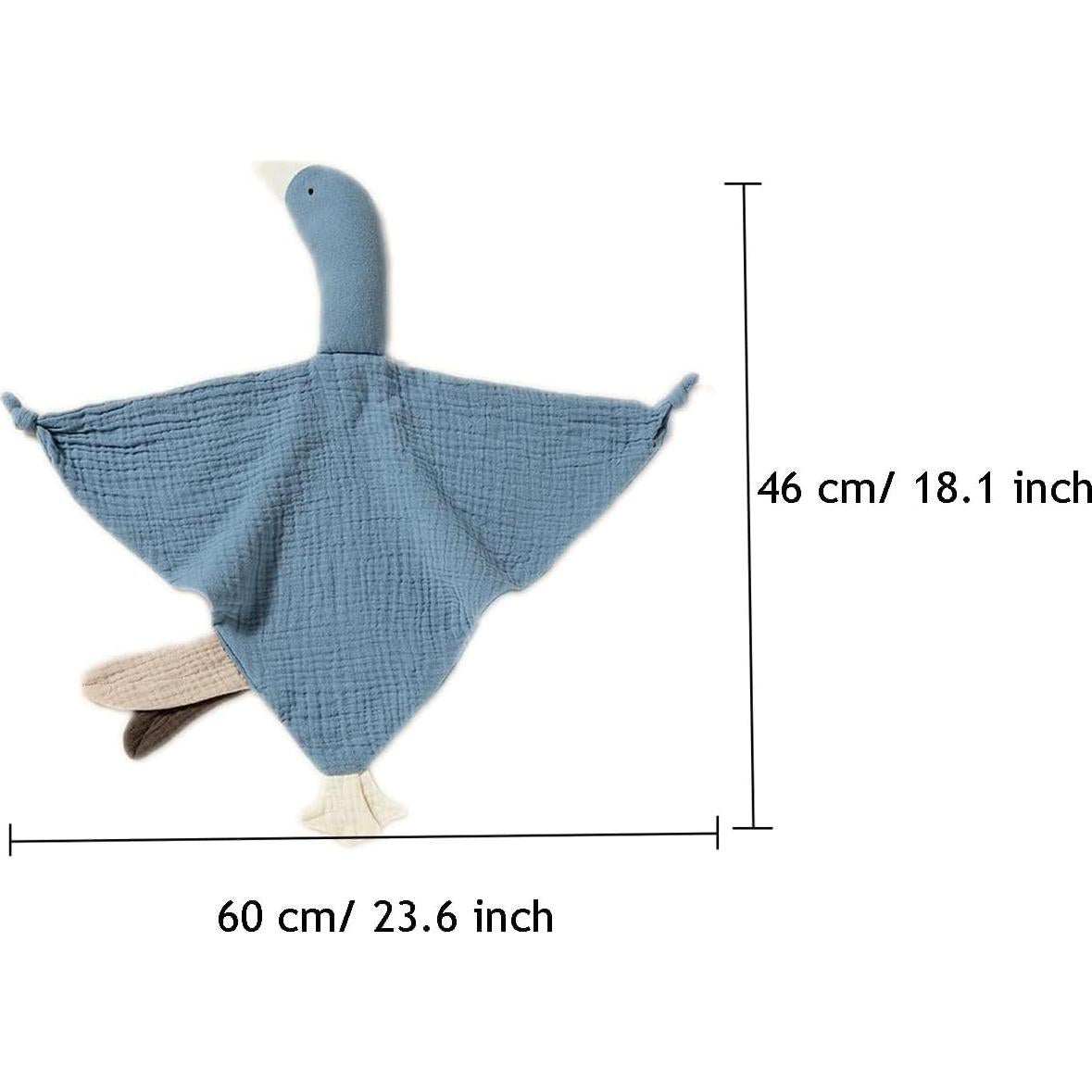 Manta de Seguridad FOMAISELF para Bebés Azul 60x45 cm Algodón
