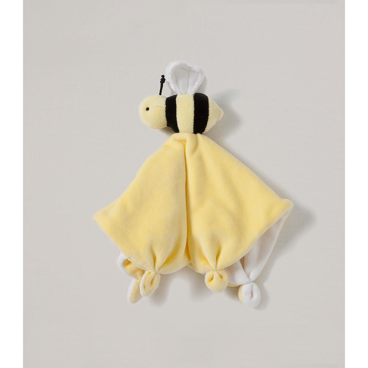 Manta de Seguridad de Peluche Burt's Bees Baby Abeja 30x30 cm