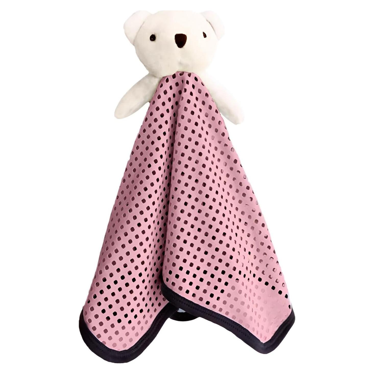 Manta de Seguridad para Bebés Jayour Rosa 40x40 cm Transpirable