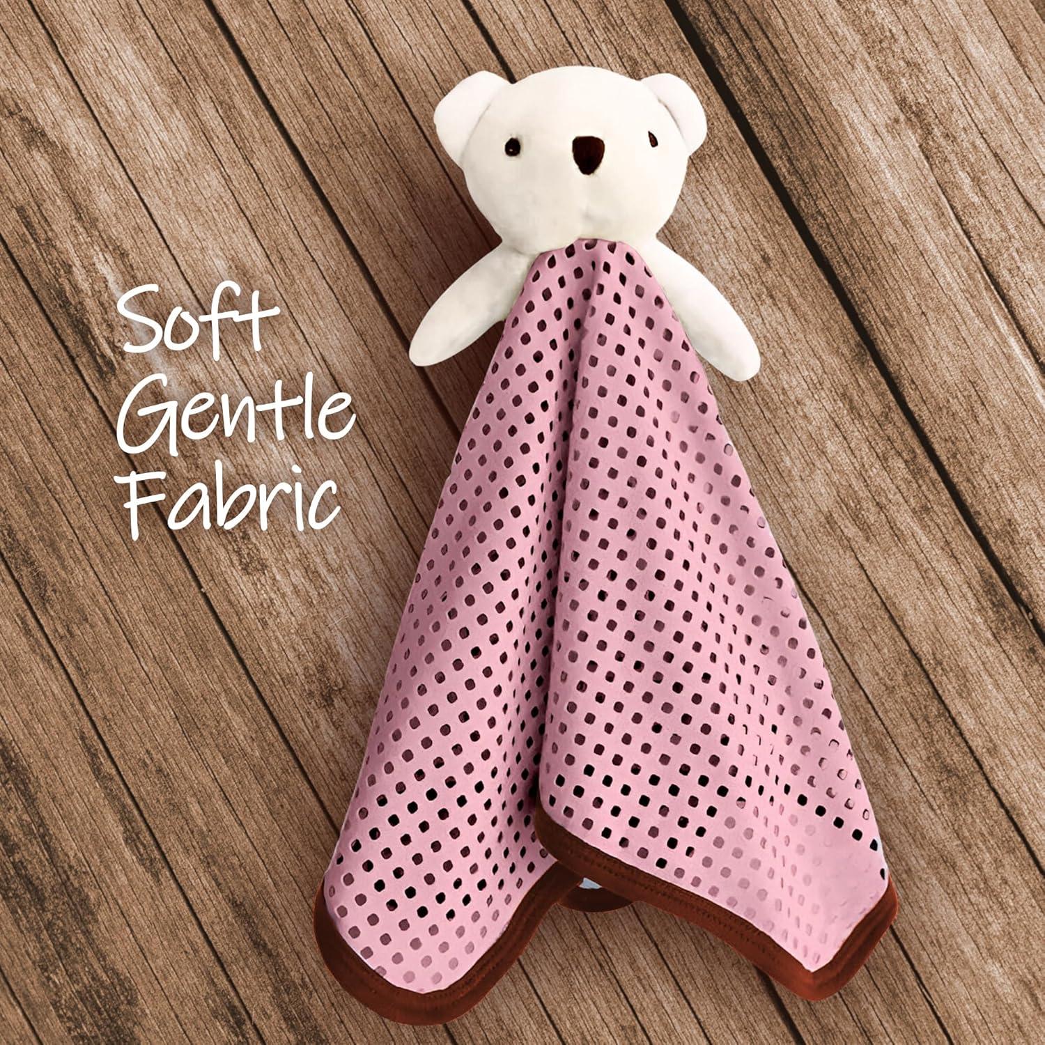 Manta de Seguridad para Bebés Jayour Rosa 40x40 cm Transpirable