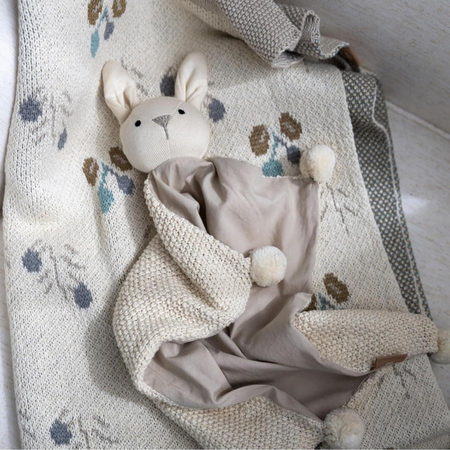 Manta de Seguridad Crane Ollie El Conejo 100% Algodón Orgánico