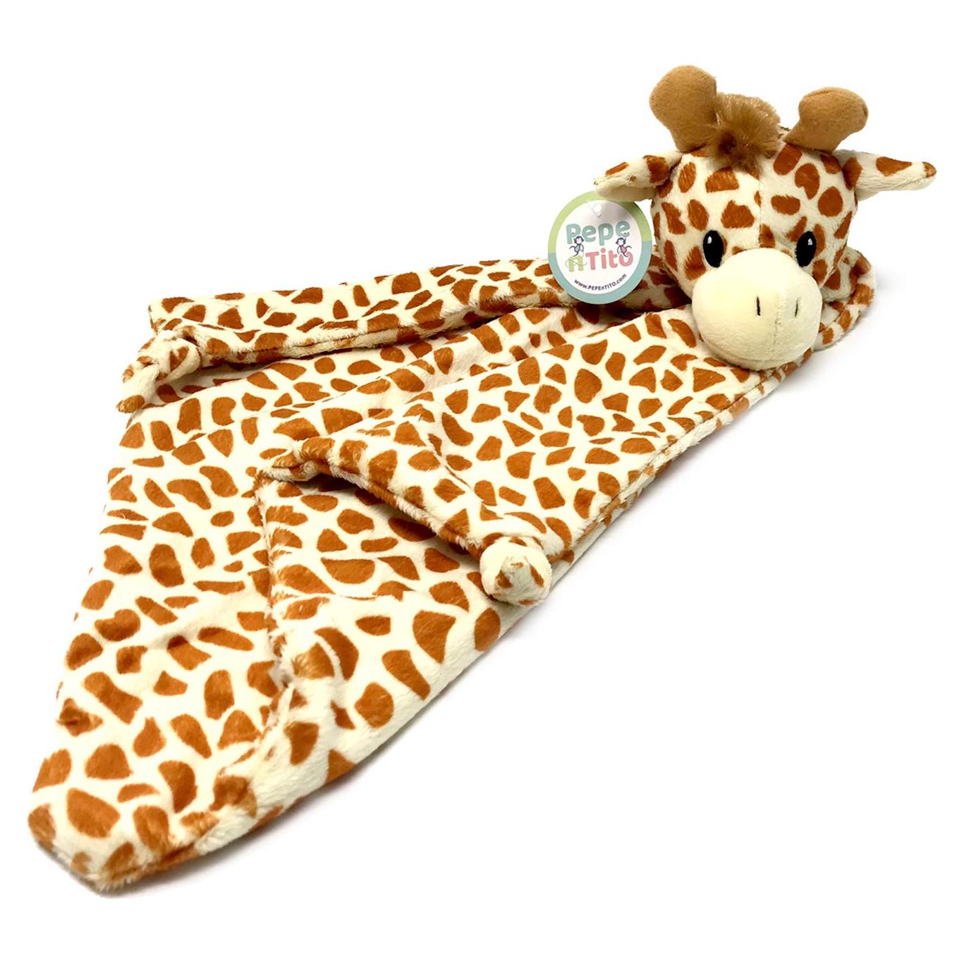 Manta de Seguridad Pepe n Tito Jirafa 45.72 cm Forro Polar