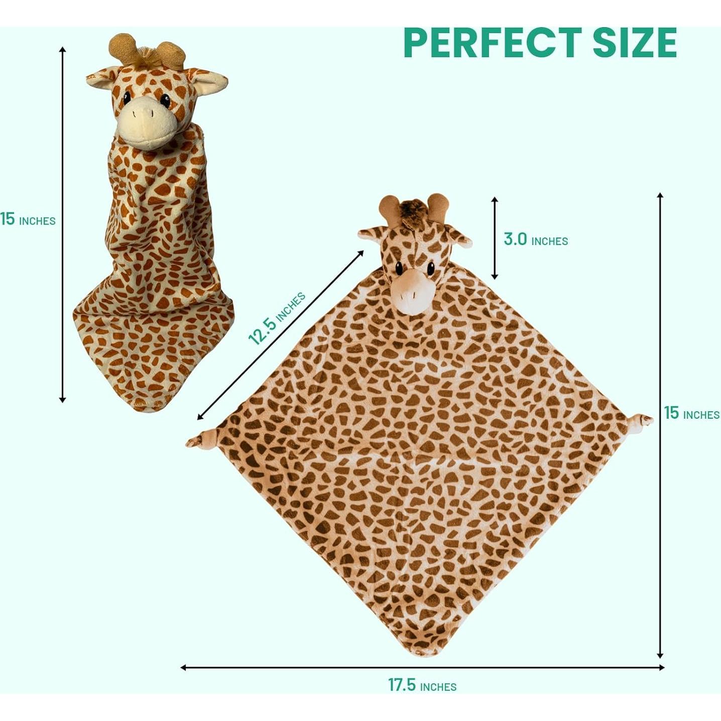 Manta de Seguridad Pepe n Tito Jirafa 45.72 cm Forro Polar