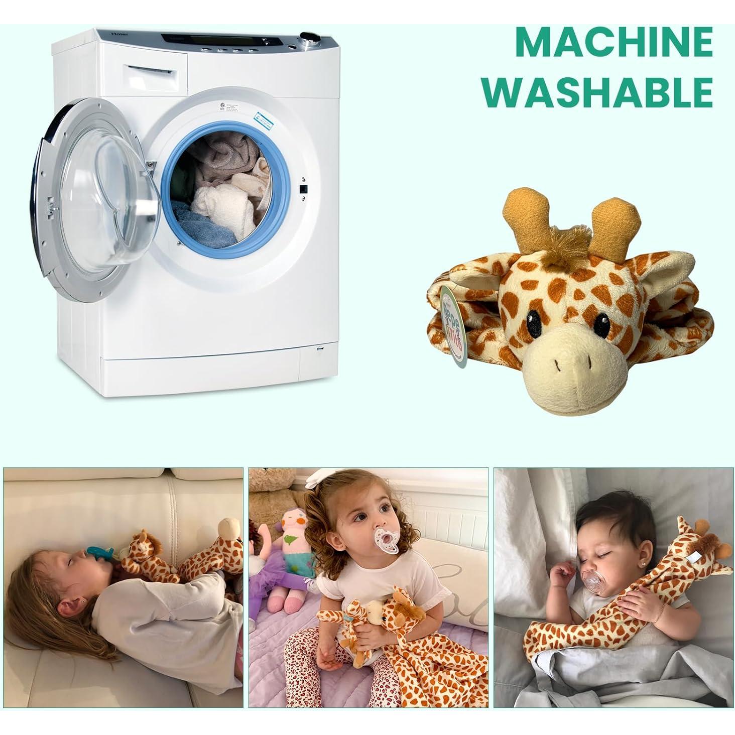 Manta de Seguridad Pepe n Tito Jirafa 45.72 cm Forro Polar