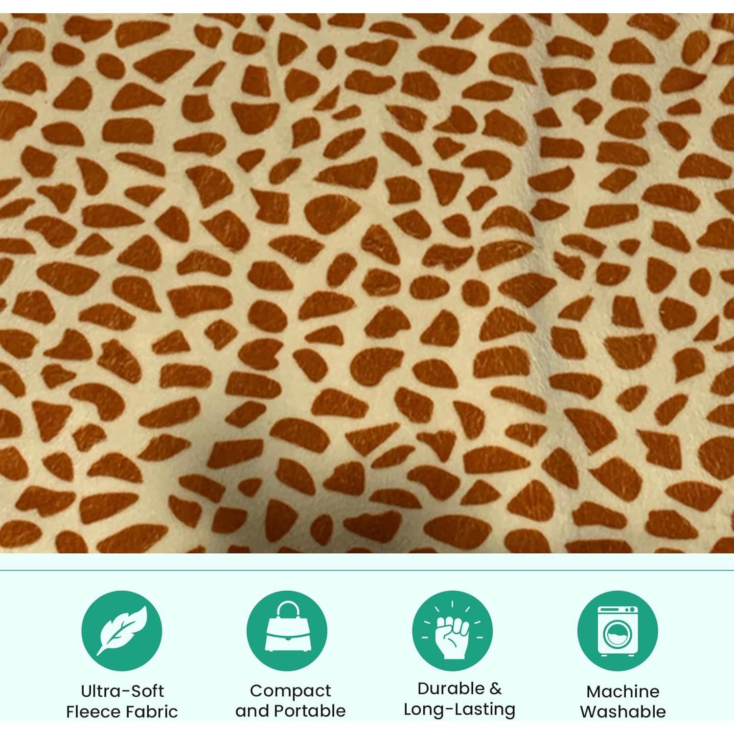 Manta de Seguridad Pepe n Tito Jirafa 45.72 cm Forro Polar