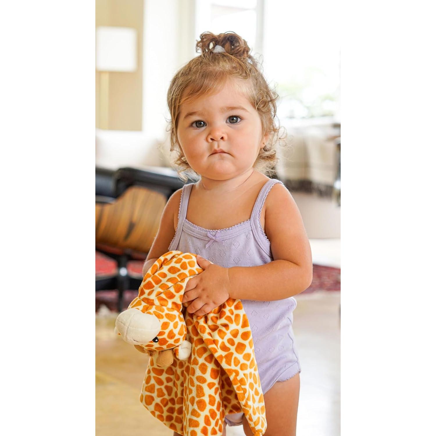 Manta de Seguridad Pepe n Tito Jirafa 45.72 cm Forro Polar