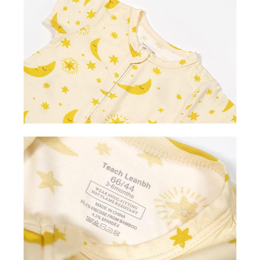 Pijamas de Viscosa de Bambú para Bebés 12-18 Meses Rojo