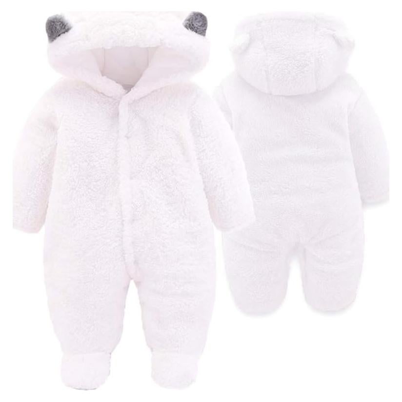 Mono de Invierno Unisex para Bebé 1-3 Meses XMWEALTHY