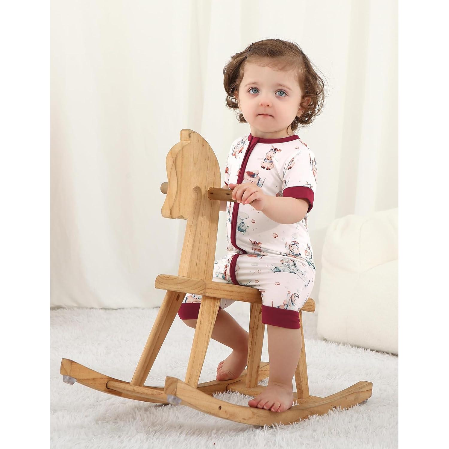 Mono de Bebé Unisex BambooBud 0-3 Meses Manga Corta