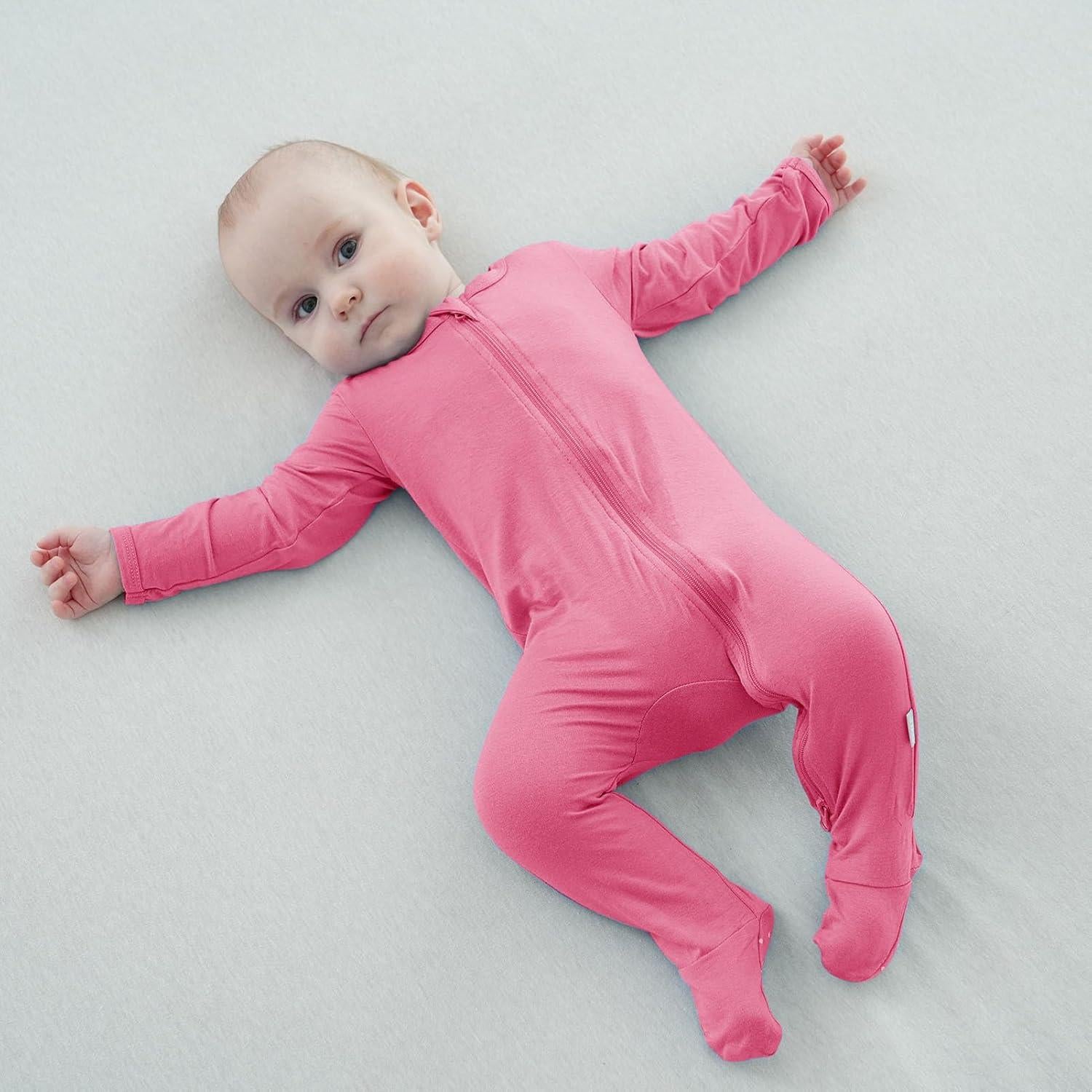 Mono de Rayón de Bambú para Bebés Ekkimy 6-9 Meses 2 Piezas