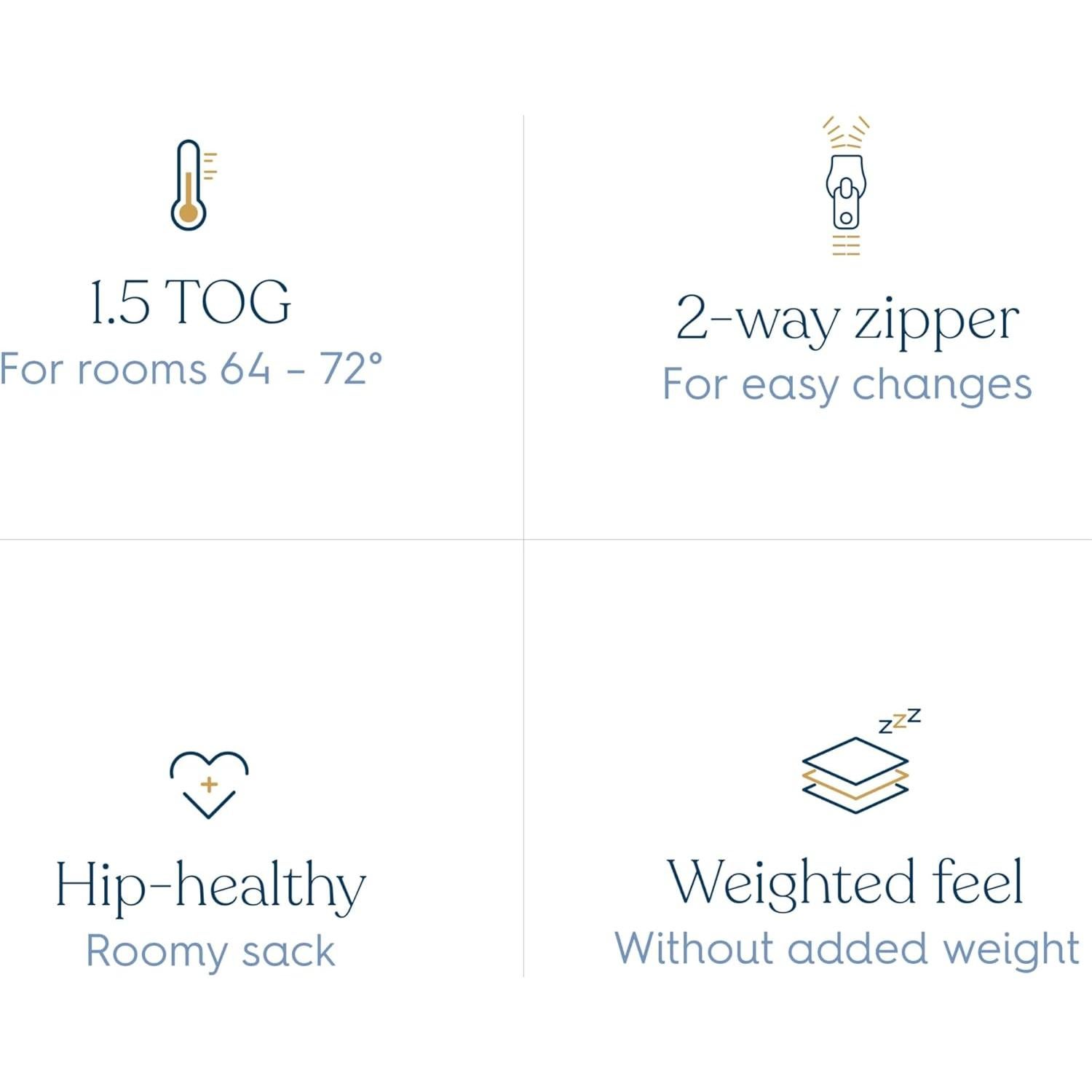 Saco de Dormir HALO Easy Transition 1.5 TOG Gris Melange Mediano