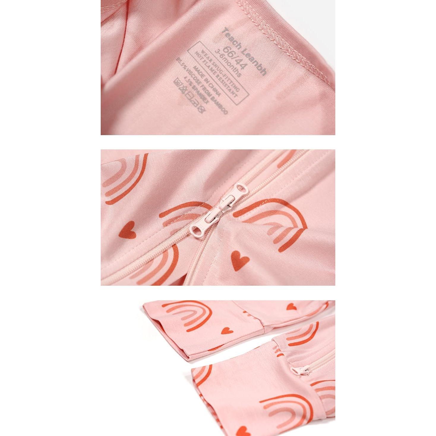 Pijamas de Viscosa de Bambú para Bebés 2 Piezas Verde Dinosaurio