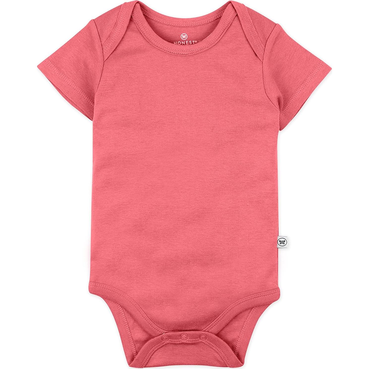 Bodies de Manga Corta Honestbaby 10-Pack 100% Algodón Orgánico