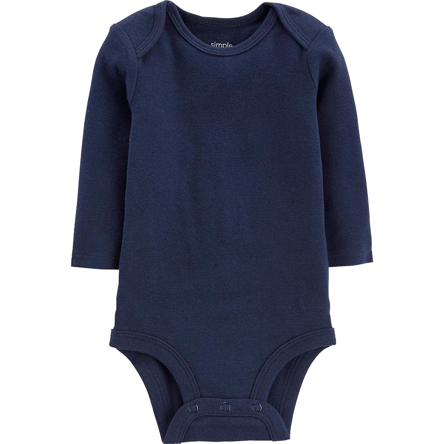 Mono de Manga Larga Unisex para Bebé Carter's - 5 Paquetes 18 Meses