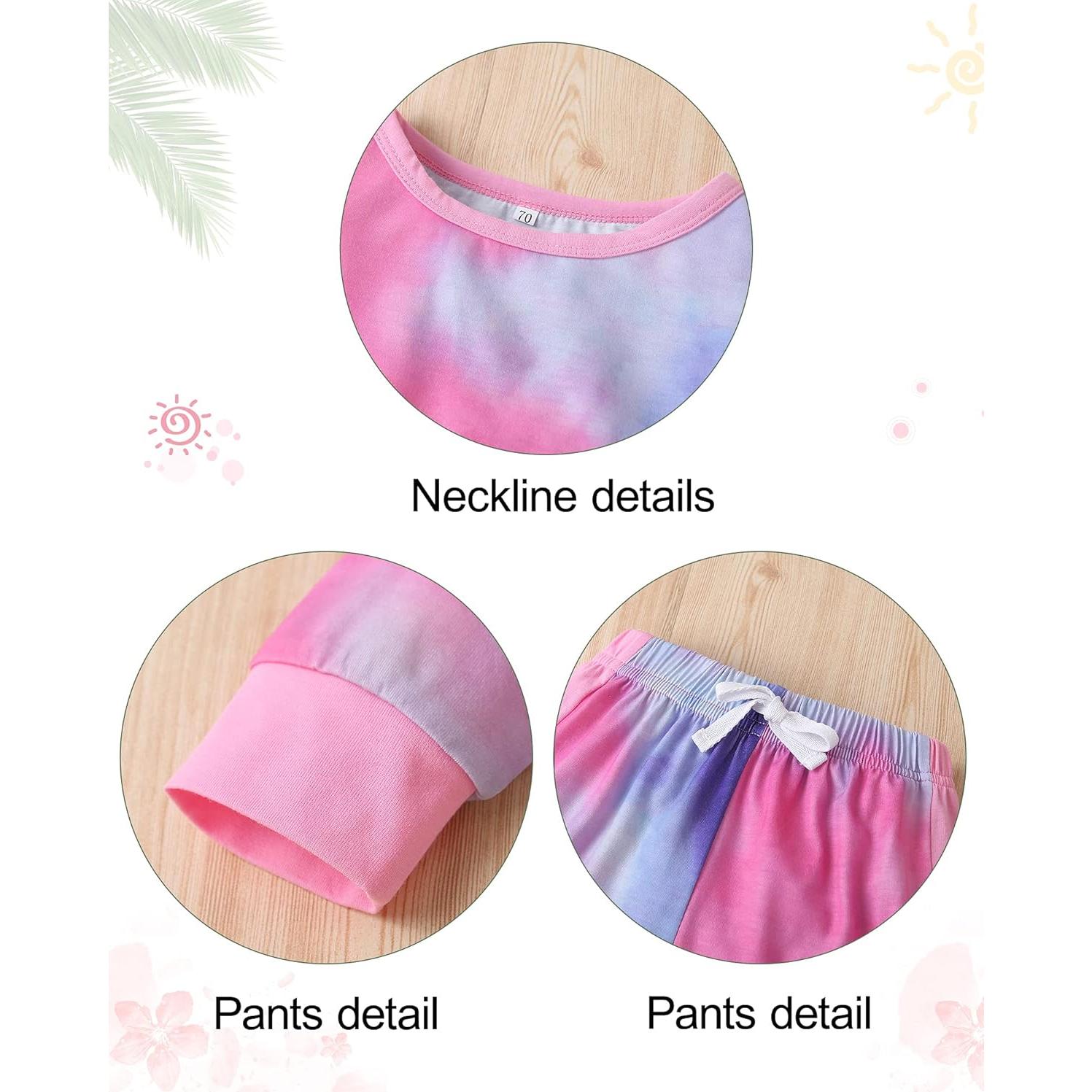 Conjunto de Otoño para Niñas YALLET Sudadera y Pantalón 3-4T