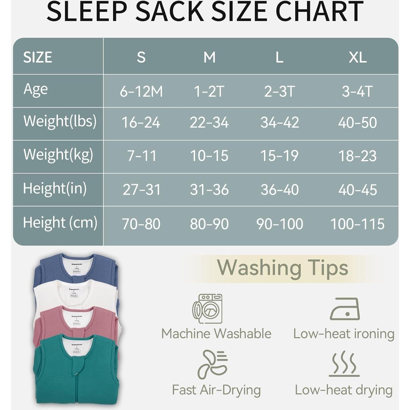 Saco de Sueño BubblePanda Modal 1.0 Tog para Bebés 1-2T