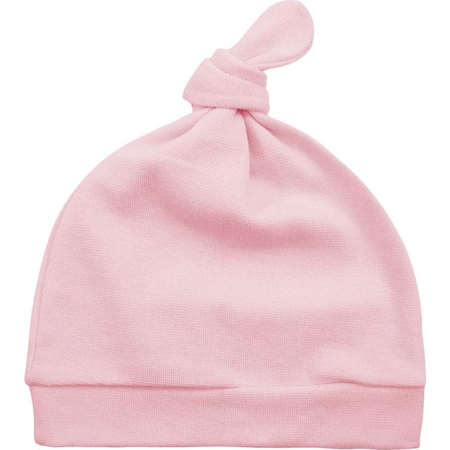 Conjunto Gorro y Manoplas Durio para Bebés 0-6 Meses Gris/Rosa