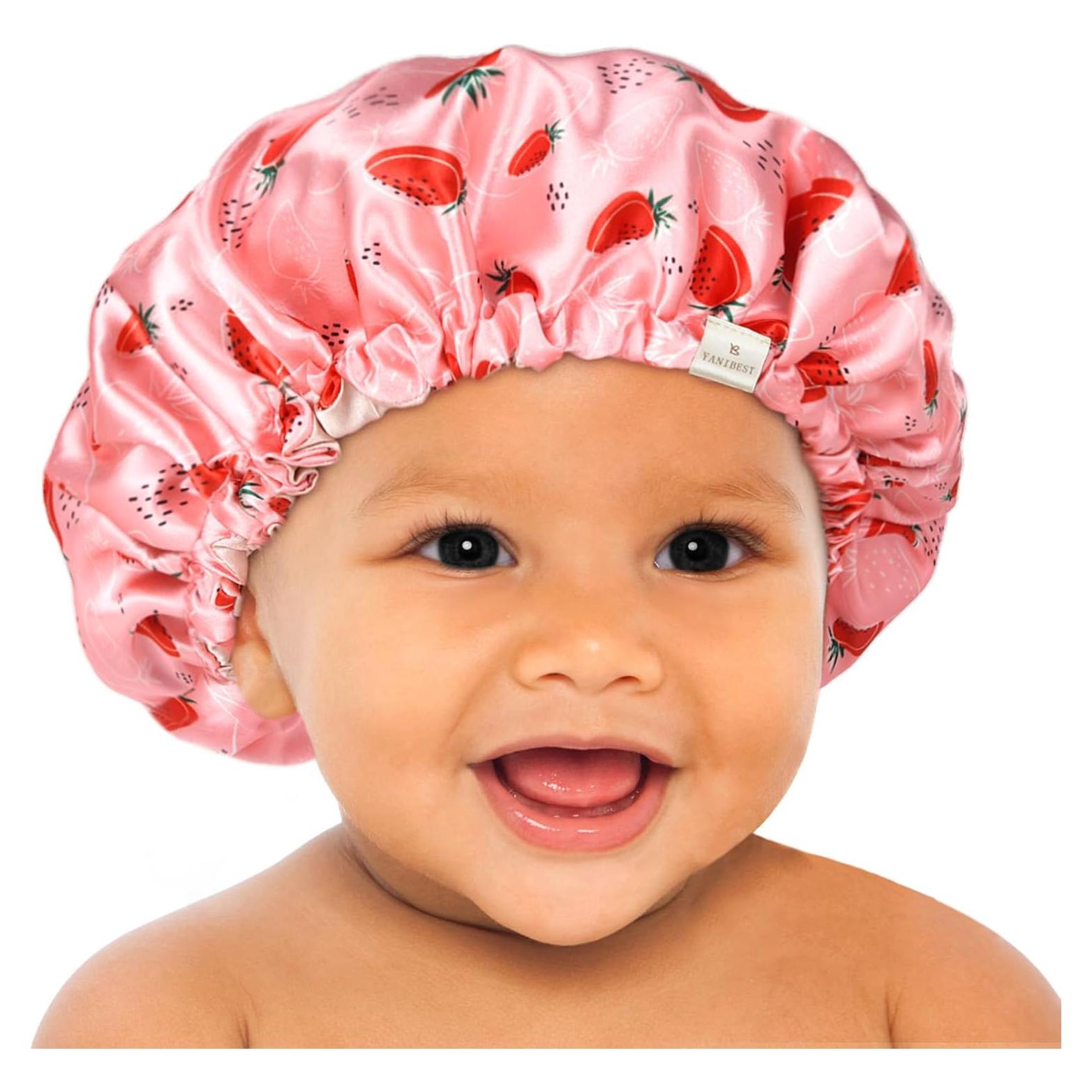 Gorro de Satén Reversible YANIBEST para Bebés 6-36 Meses