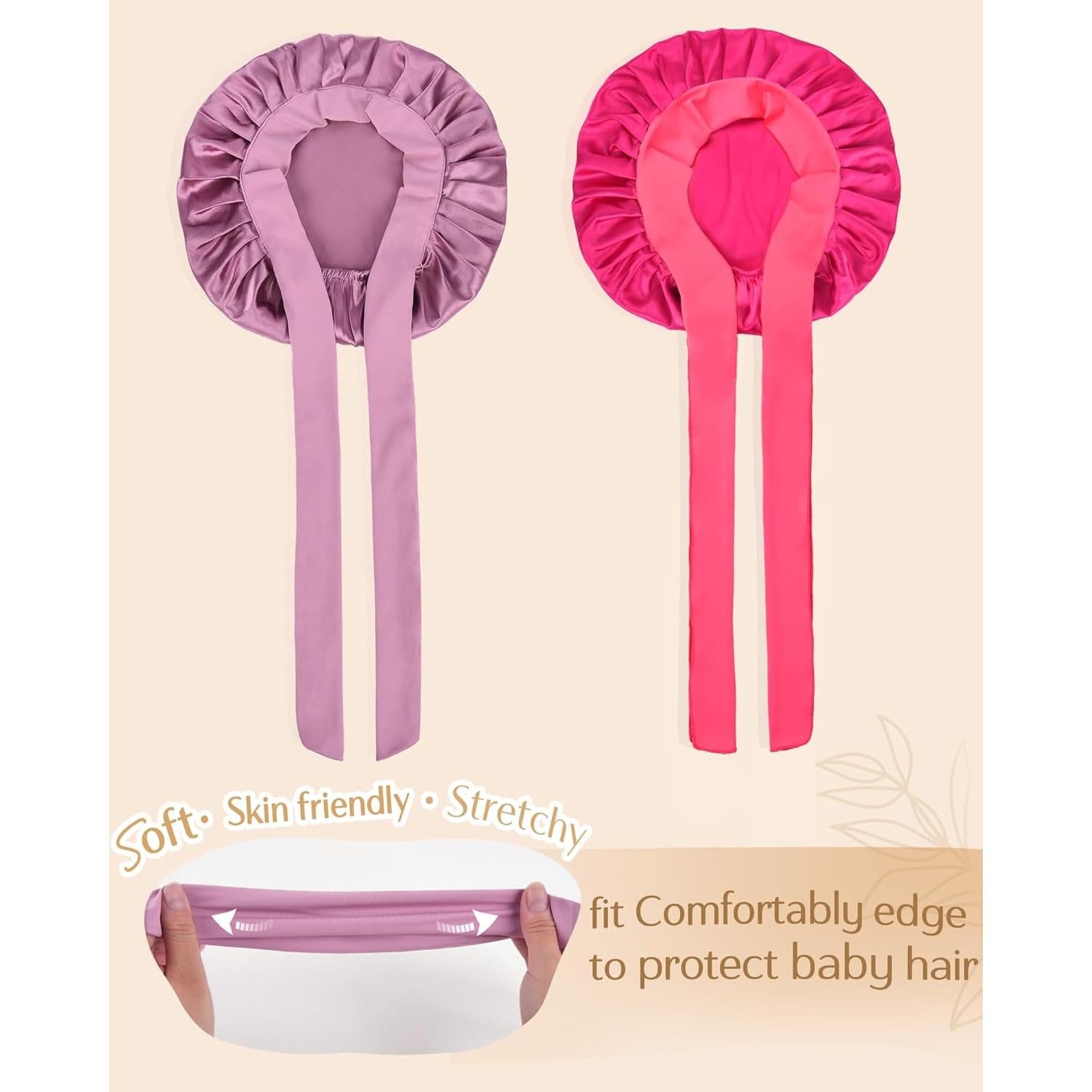 Gorro de Seda Satinado YANIBEST para Bebés y Niños 5-12 Años