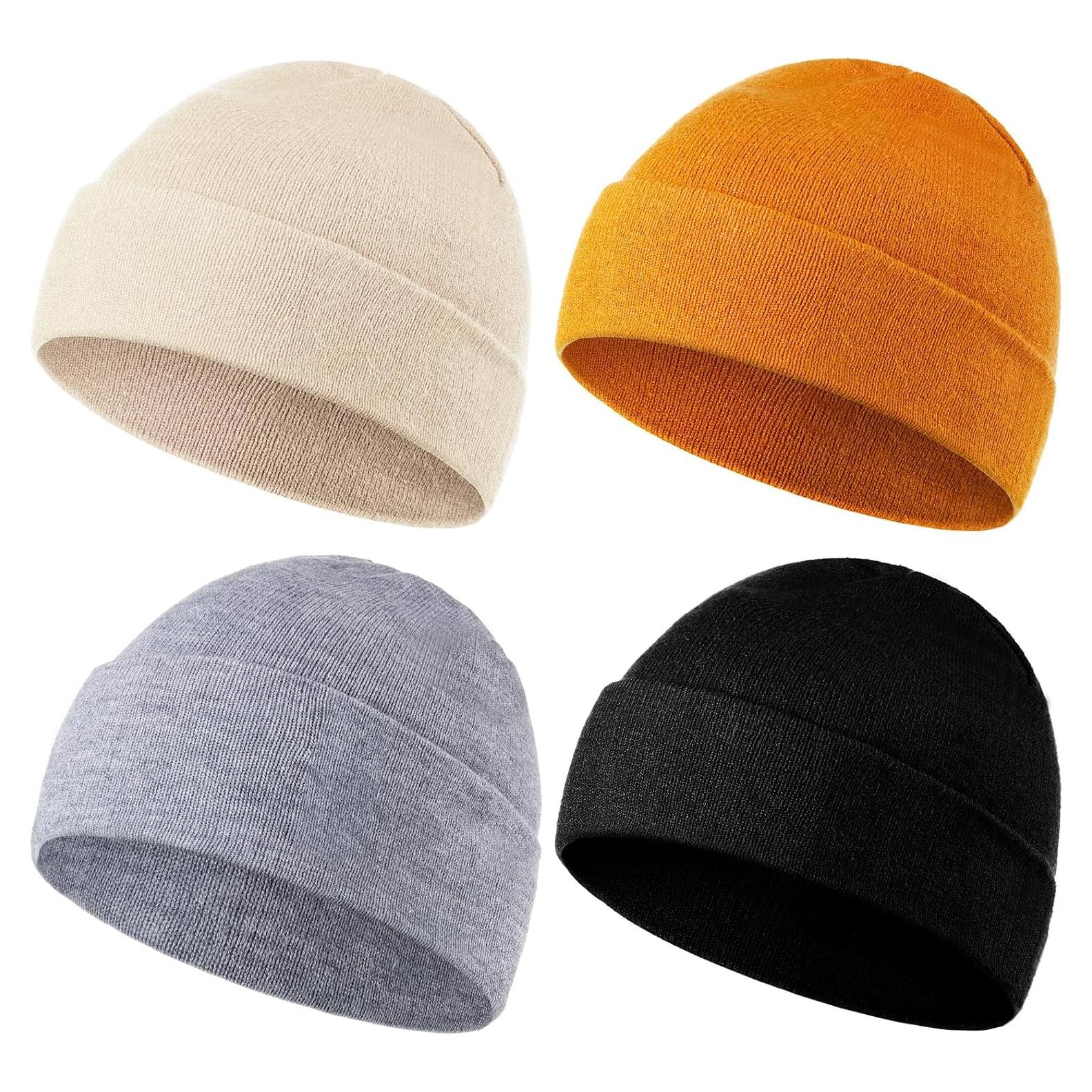 Gorros de Invierno para Bebés SATINIOR 4 Piezas Unisex 0-3 Años