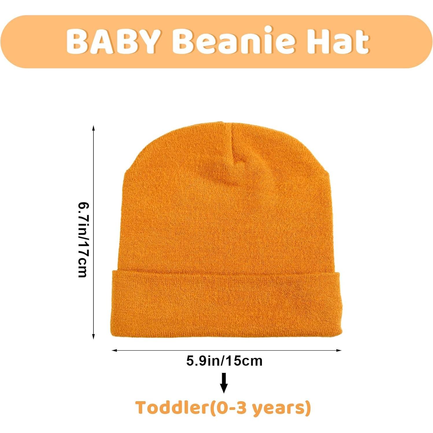 Gorros de Invierno para Bebés SATINIOR 4 Piezas Unisex 0-3 Años