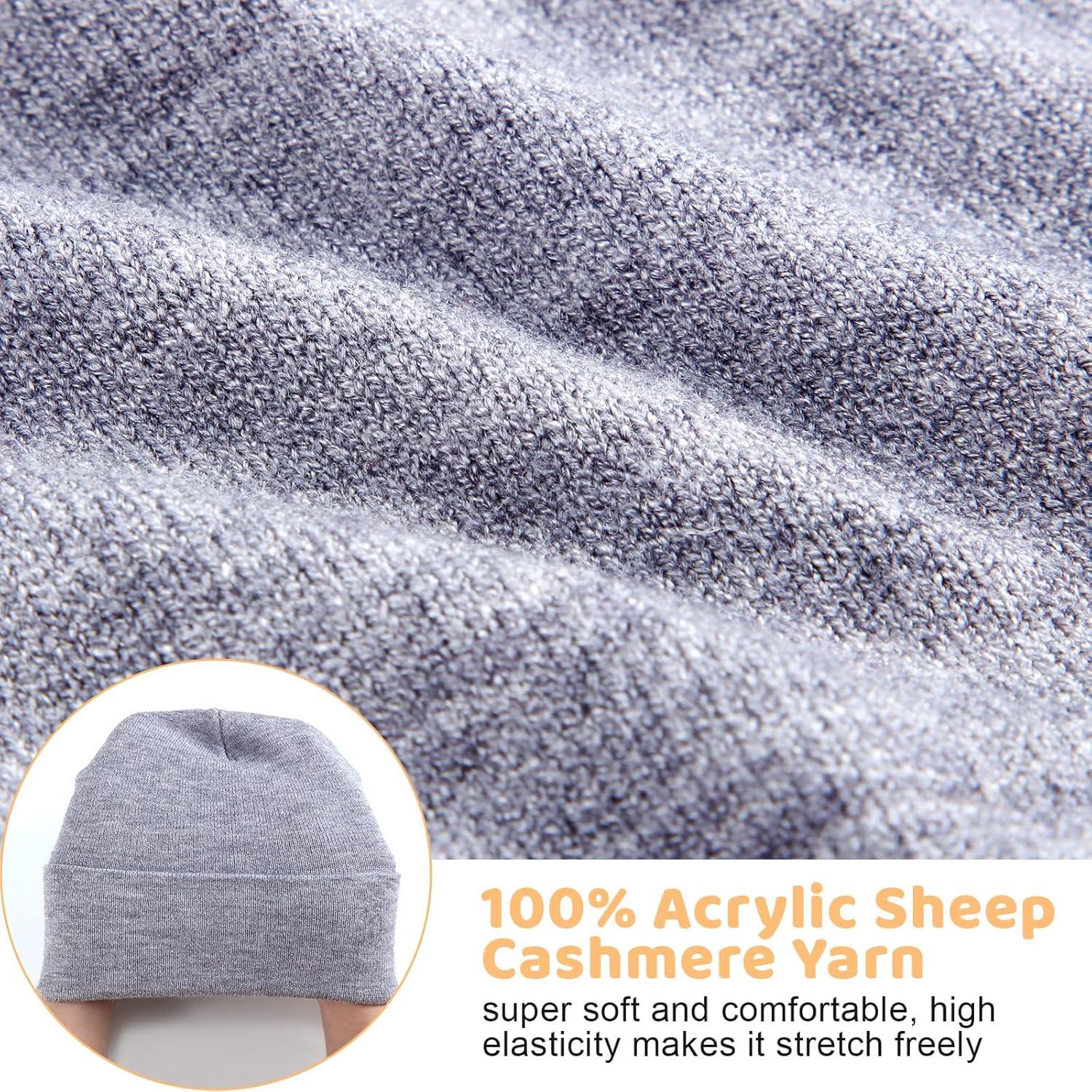 Gorros de Invierno para Bebés SATINIOR 4 Piezas Unisex 0-3 Años