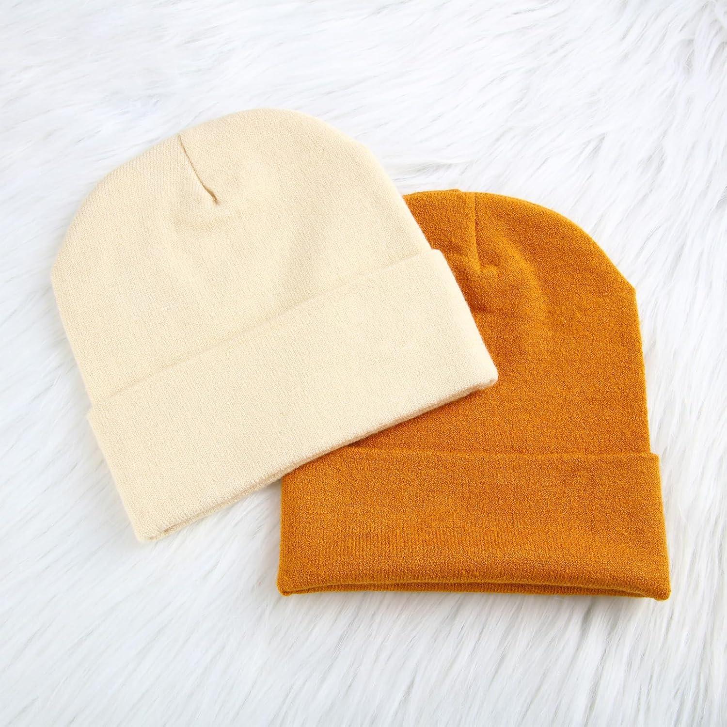 Gorros de Invierno para Bebés SATINIOR 4 Piezas Unisex 0-3 Años