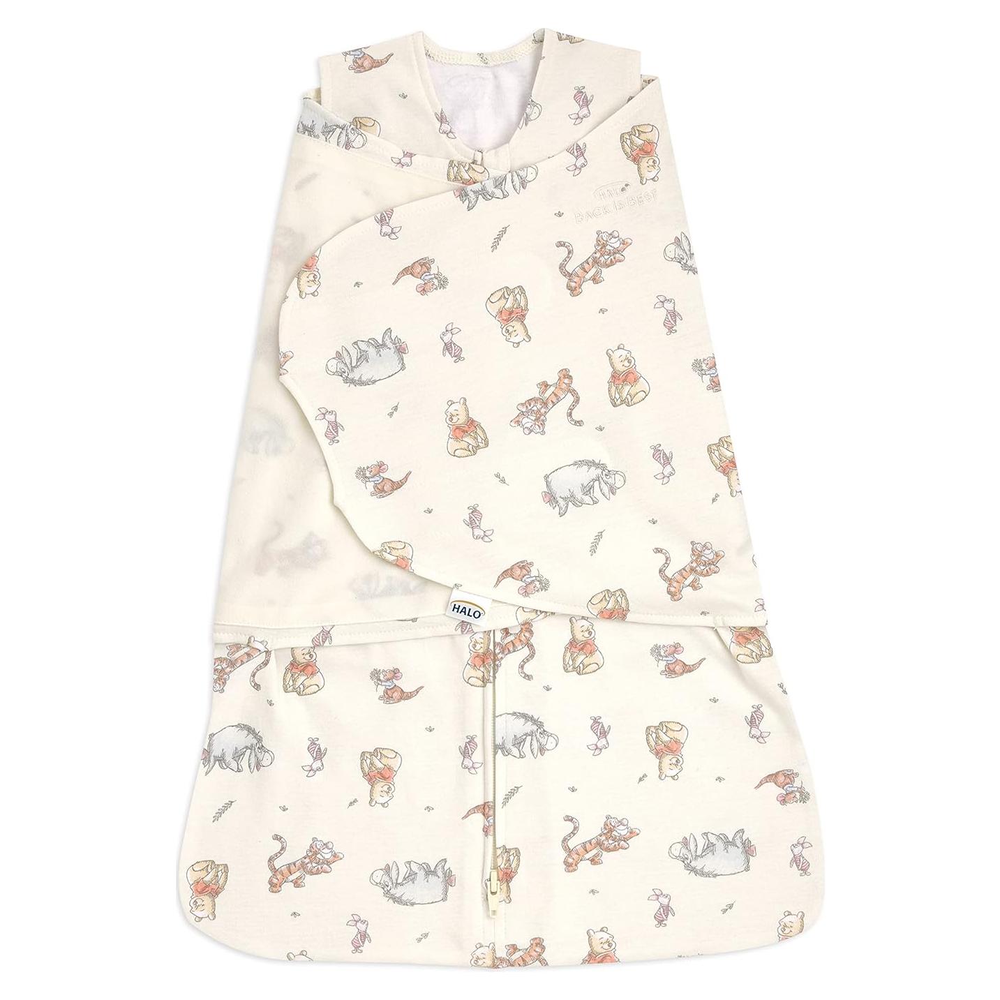 Saco de Dormir HALO Sleepsack 100% Algodón Pequeño Winnie Pooh