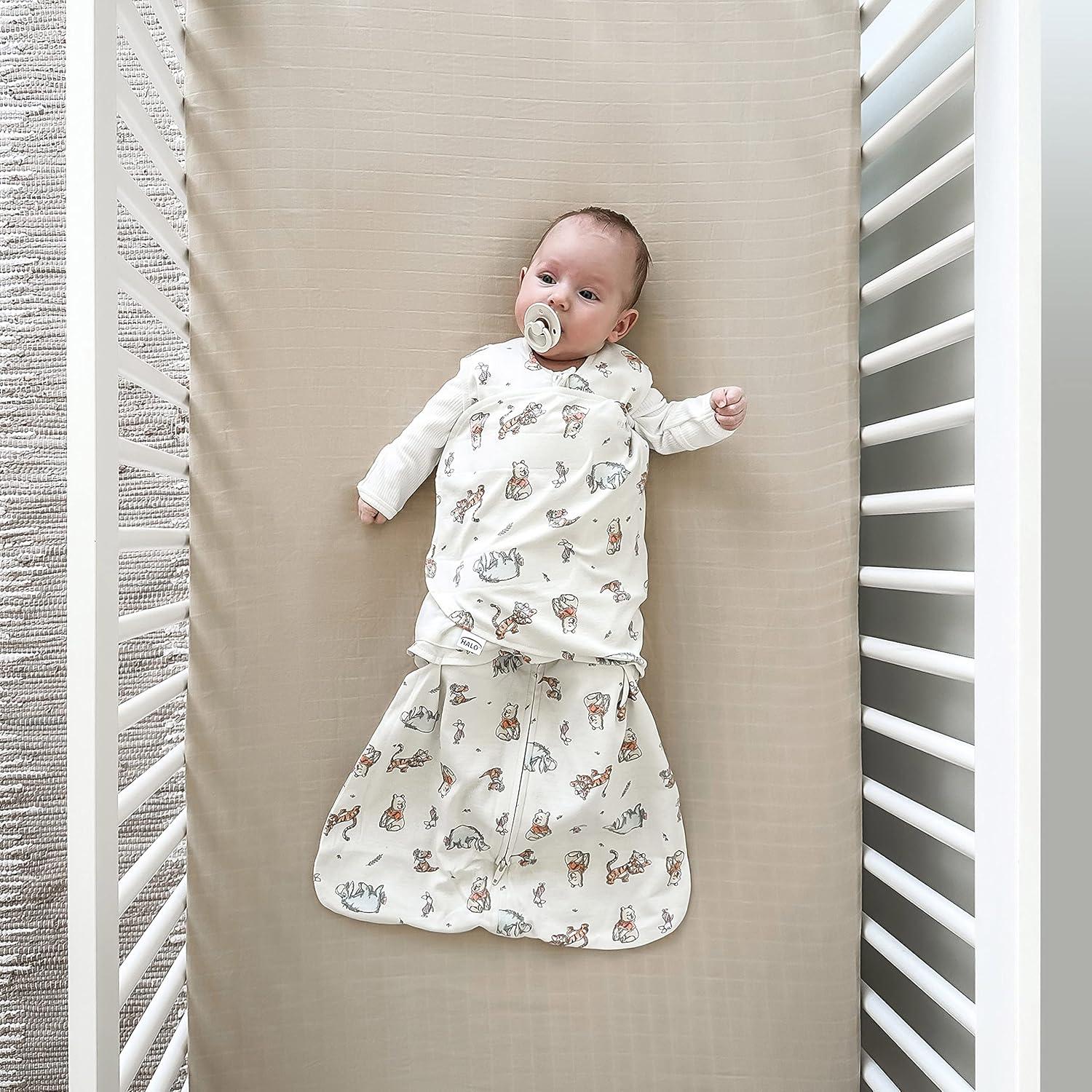 Saco de Dormir HALO Sleepsack 100% Algodón Pequeño Winnie Pooh