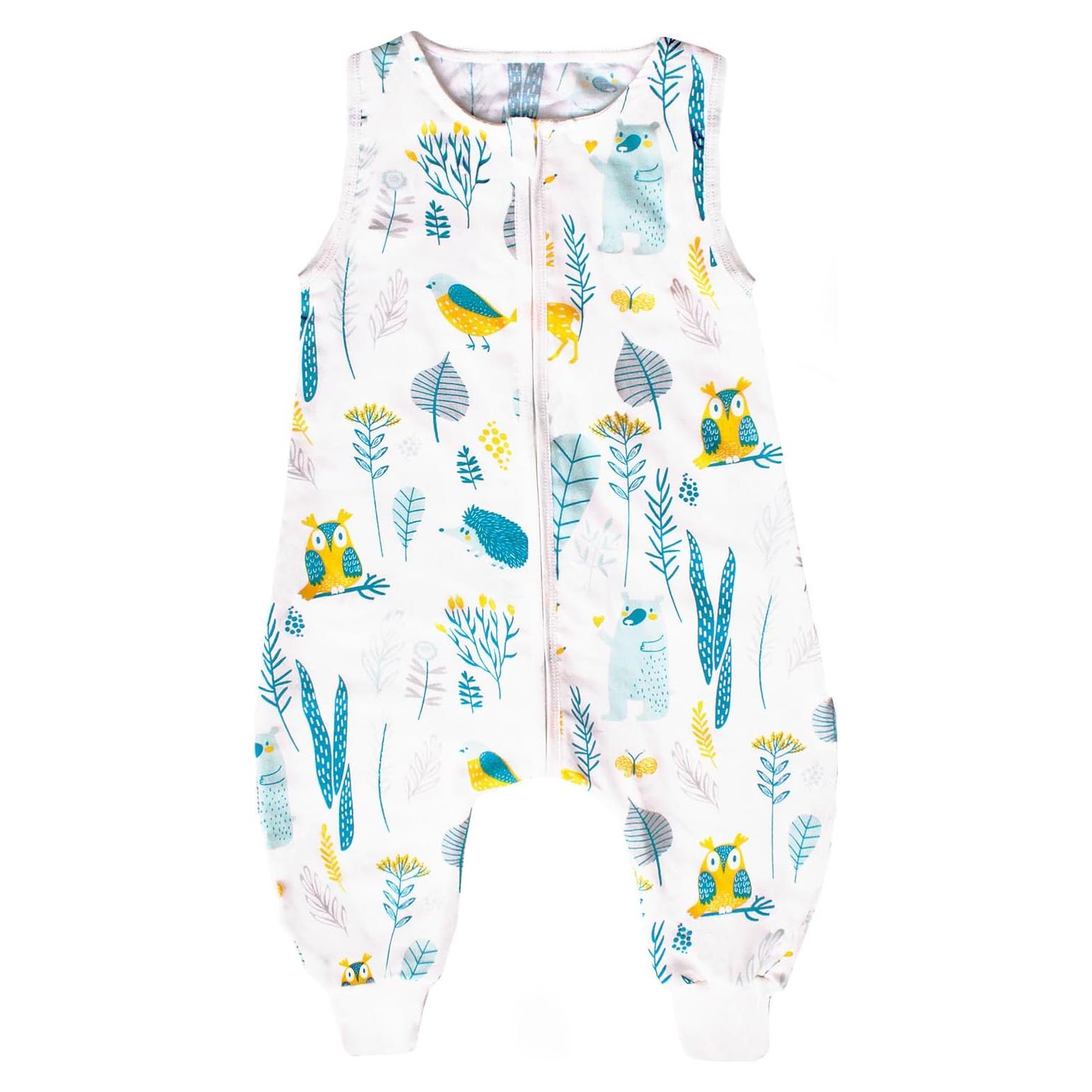 Saco de Sueño para Bebé con Pies Ililmmoe 70% Rayón 30% Algodón