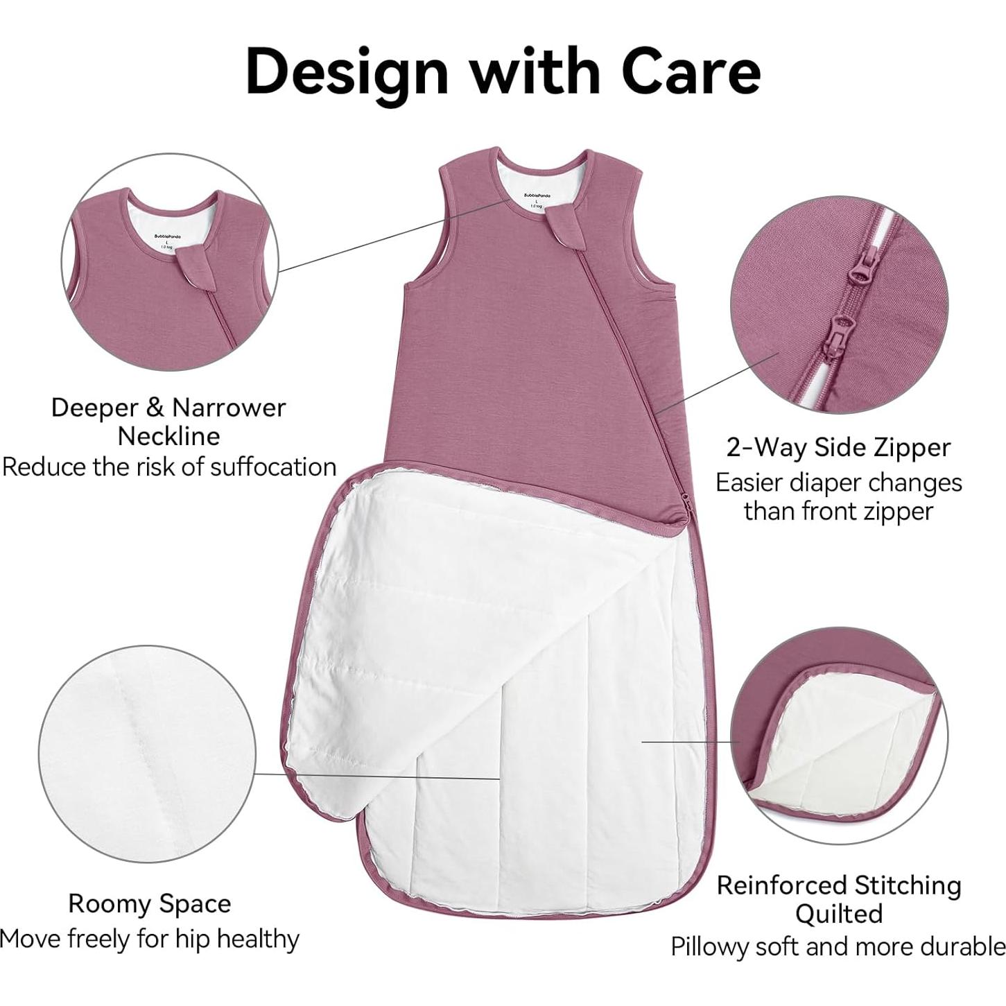 Saco de Sueño Modal BubblePanda 6-12 Meses 1.0 Tog Unisex