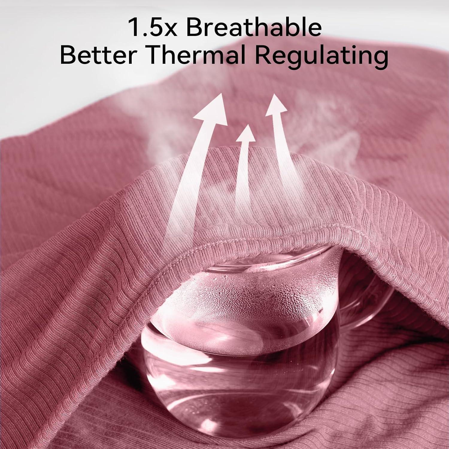 Saco de dormir unisex 0-6 meses Rayón Bambú 1.0 Tog Rosa