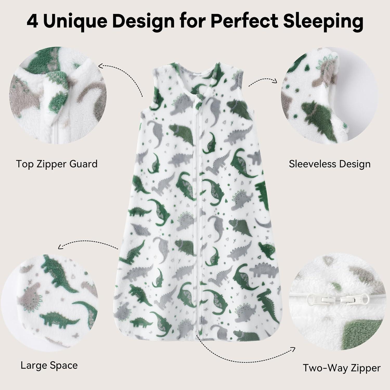 Saco de dormir Unnivoll para bebés 0-6 meses 2.0 Tog gris