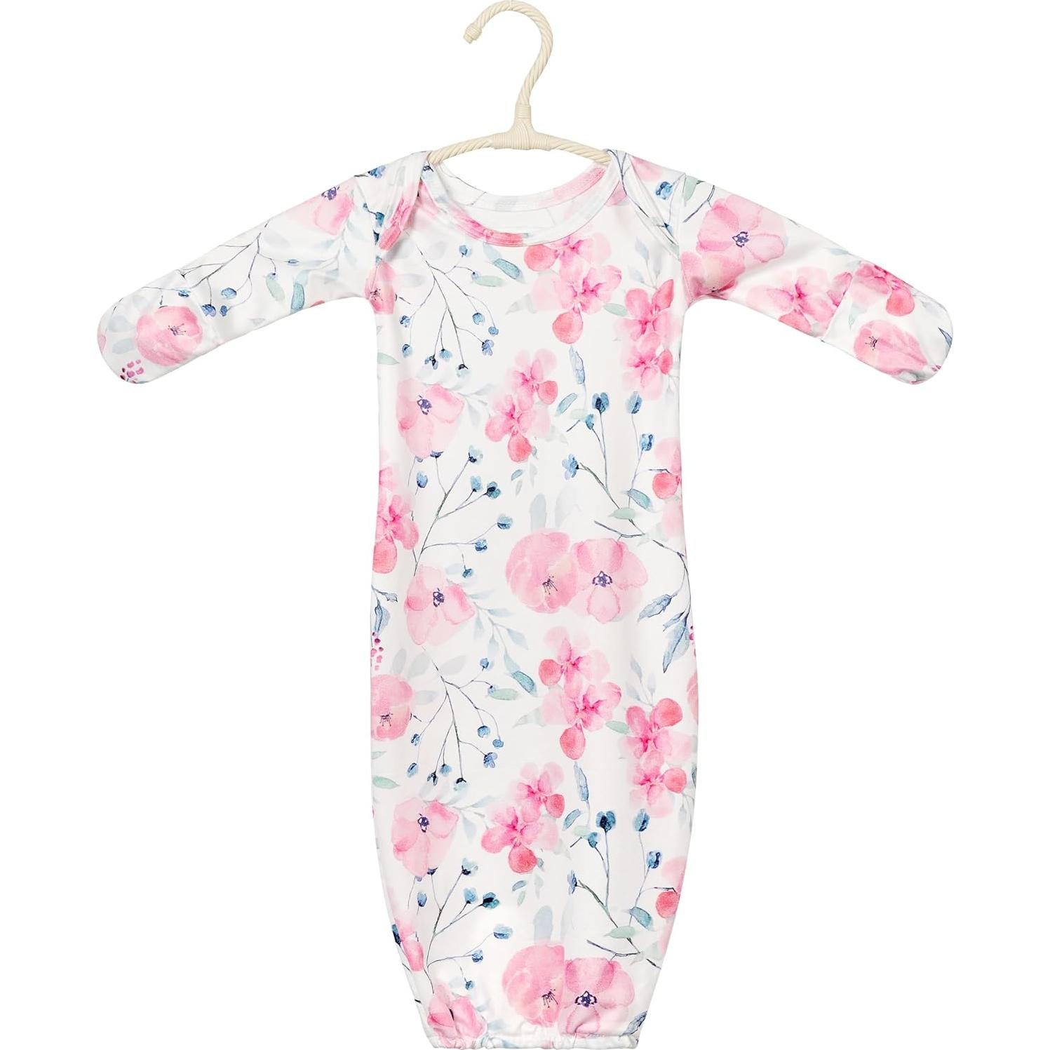 Vestido de Dormir para Bebé Giggle Angel 0-3 Meses Rosa Claro