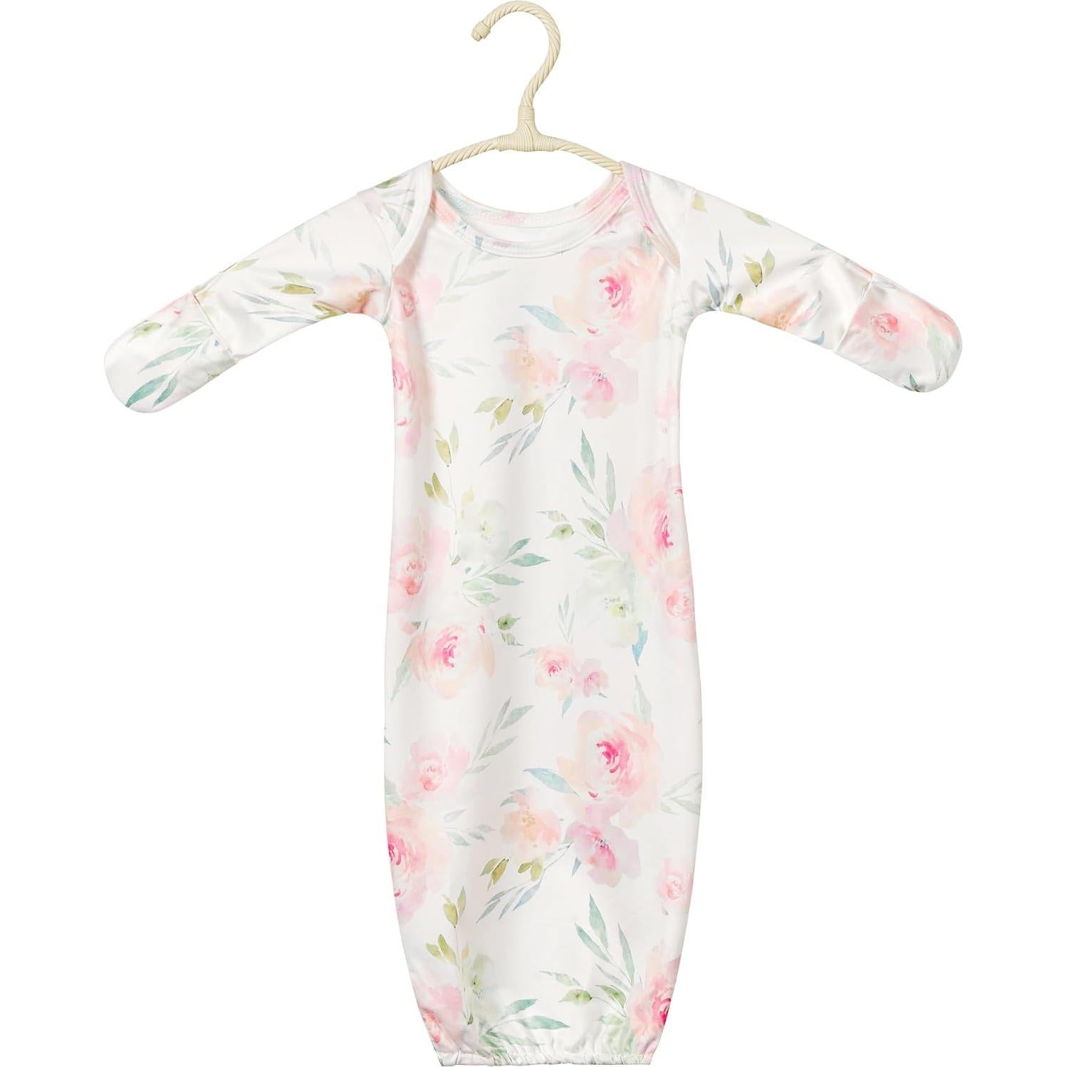 Vestido de Dormir para Bebé Giggle Angel 0-3 Meses Rosa Claro