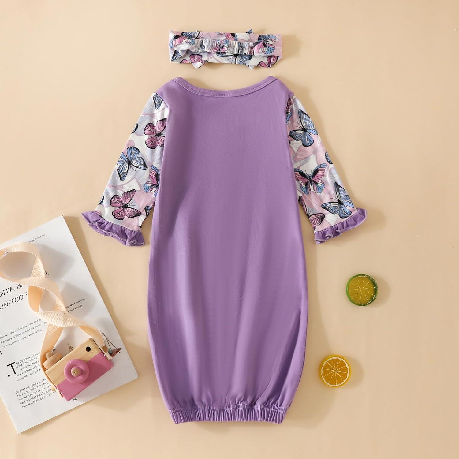 Conjunto de Pijamas para Bebé Niña AMAWMW 0-6 Meses Rayas