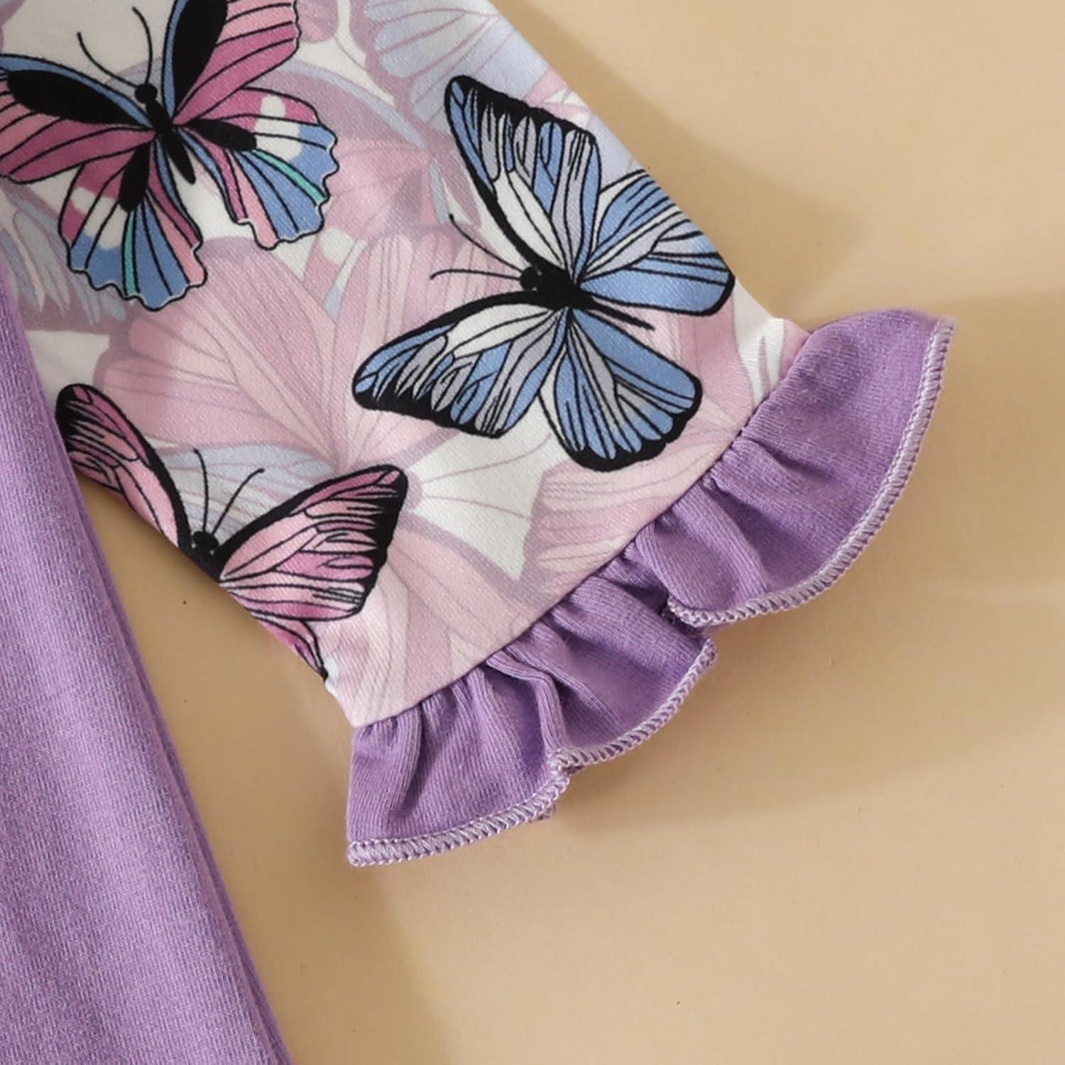 Conjunto de Pijamas para Bebé Niña AMAWMW 0-6 Meses Rayas