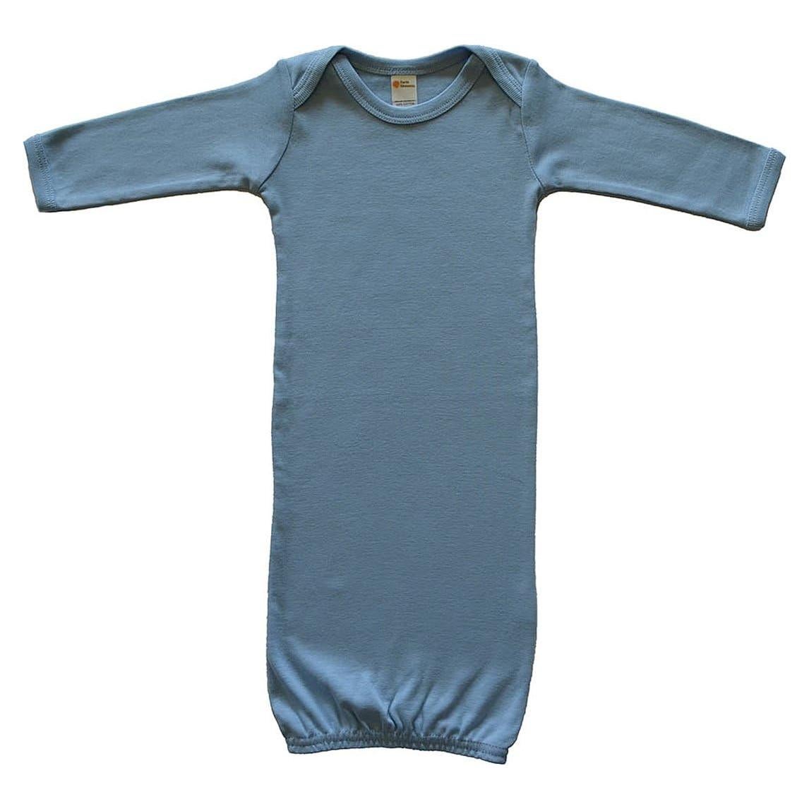 Vestido Largo de Bebé Tono Tierra 0-3 Meses Algodón