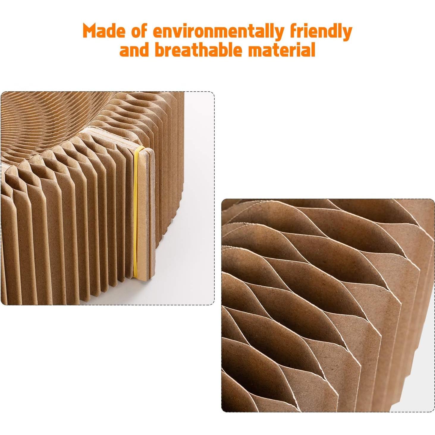 Rascador de Gato Plegable Rainbow Color - Cama y Almohadilla 50.8 cm