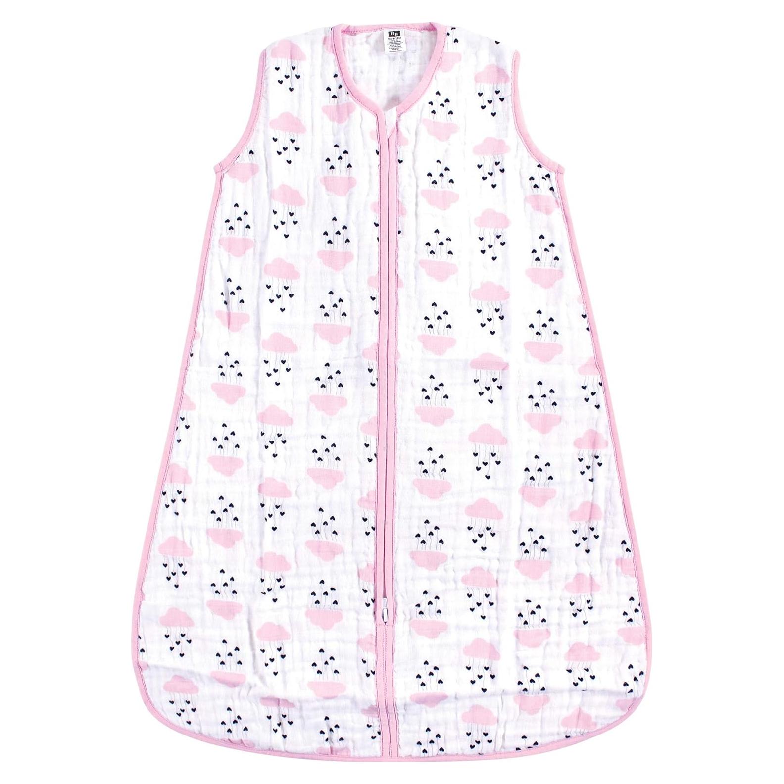 Saco de Dormir Sin Mangas Hudson Baby Algodón Muslín 18-24 Meses