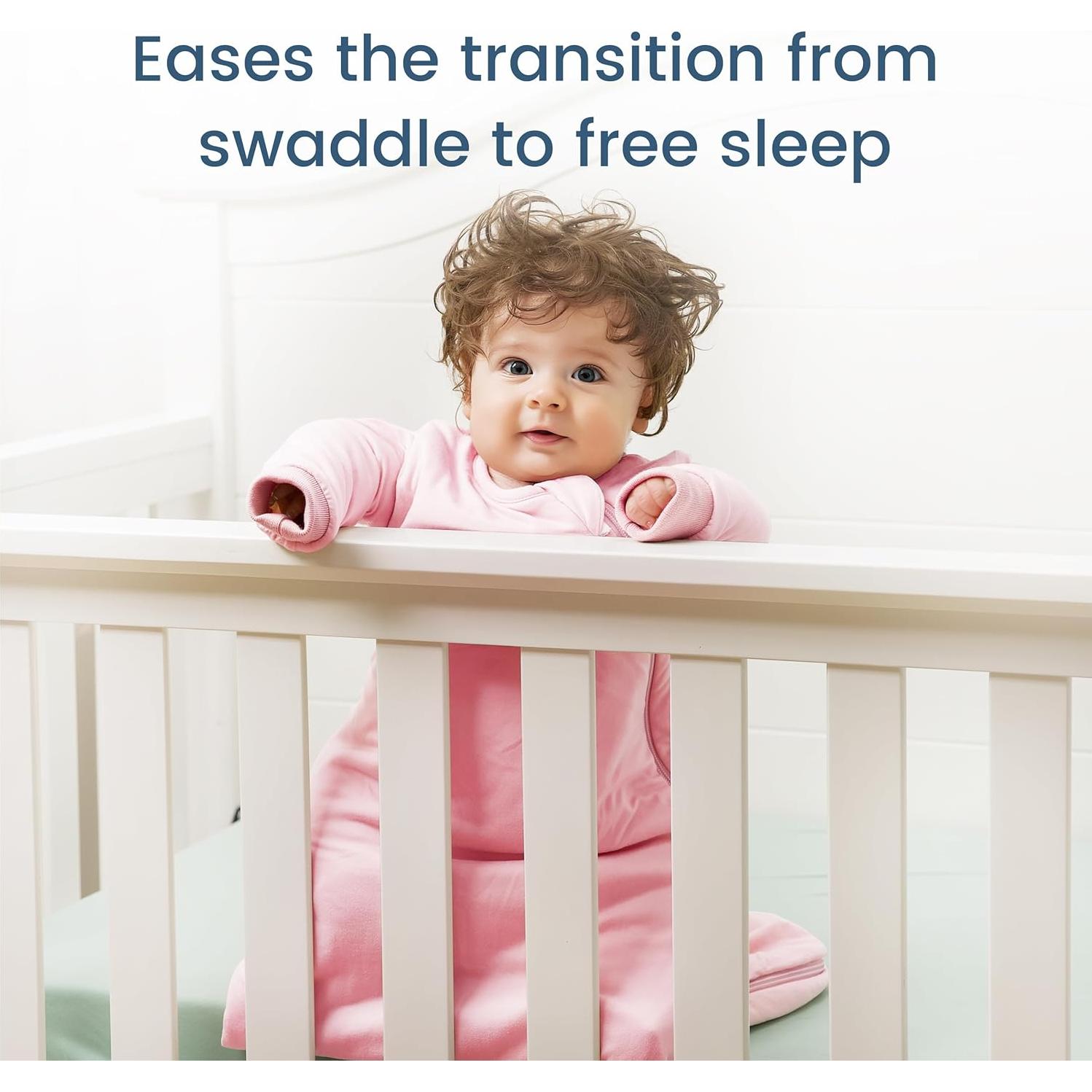 Saco de Sueño TotBasic 1.0 TOG Manga Larga Bebé Rosa 0-6 Meses