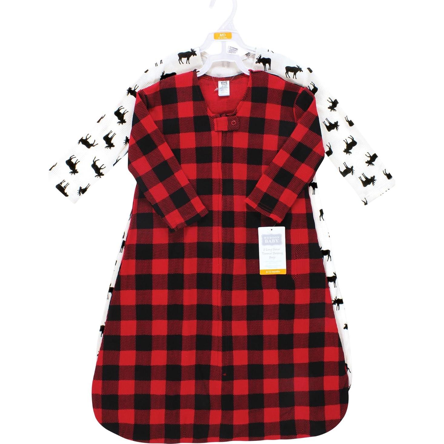 Saco de Dormir Térmico Hudson Baby 2pk Unisex 6-12 Meses