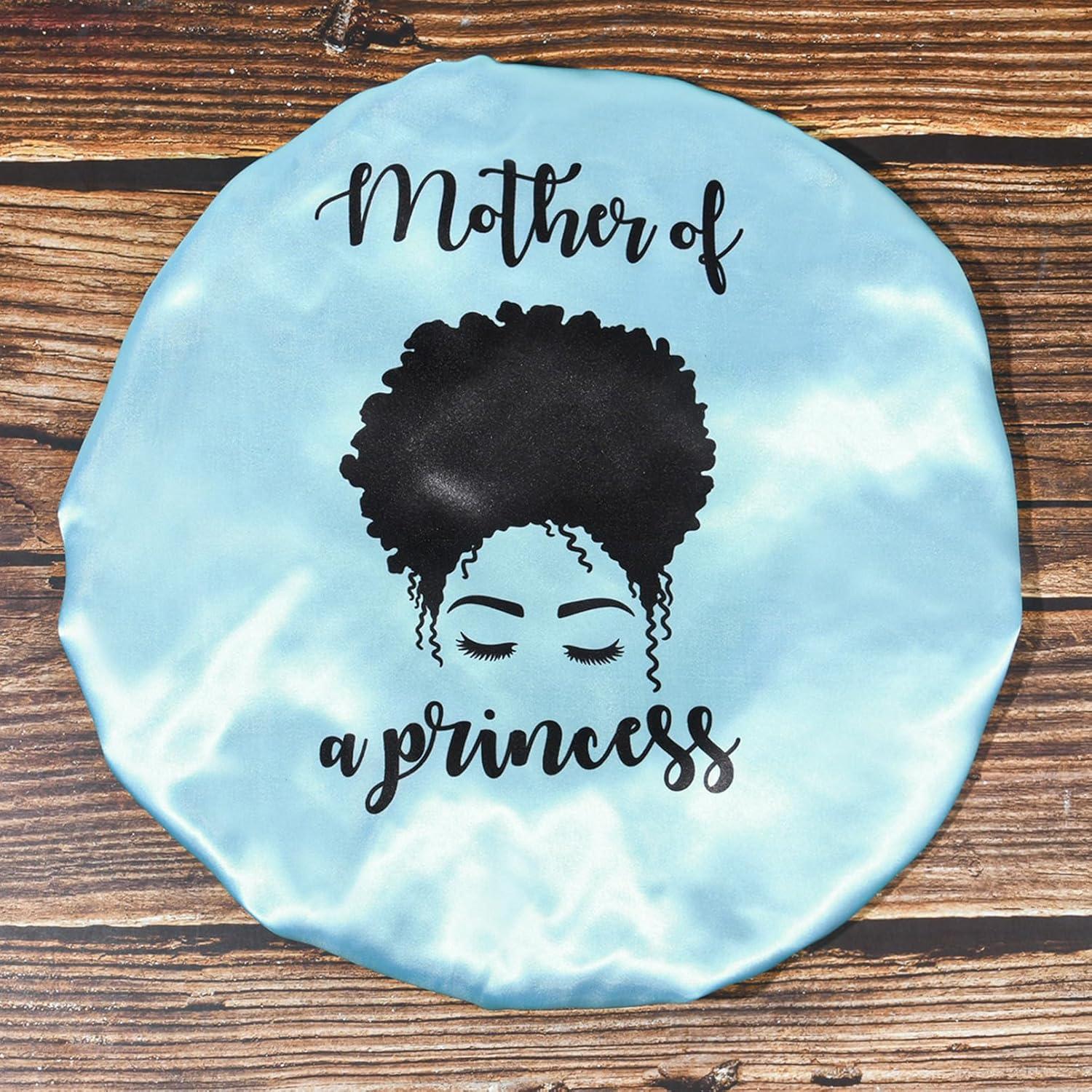 Conjunto Bonete Reversible de Satén para Bebé y Mamá