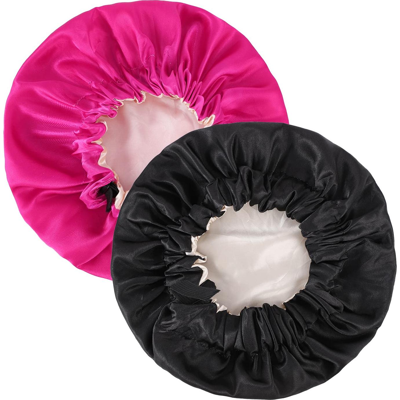 Gorro de Satén Ajustable para Bebé WSICSE - 2 Pcs