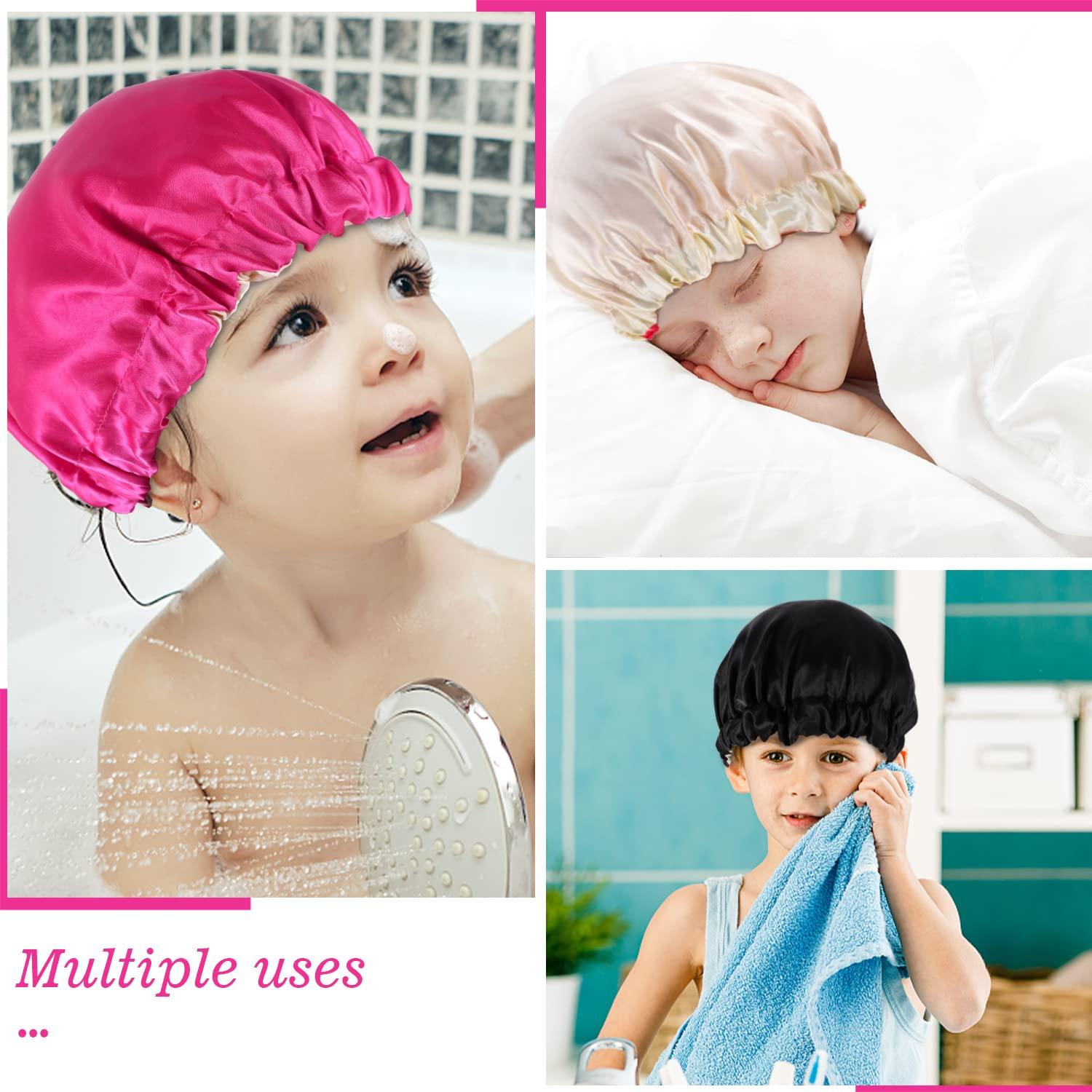 Gorro de Satén Ajustable para Bebé WSICSE - 2 Pcs