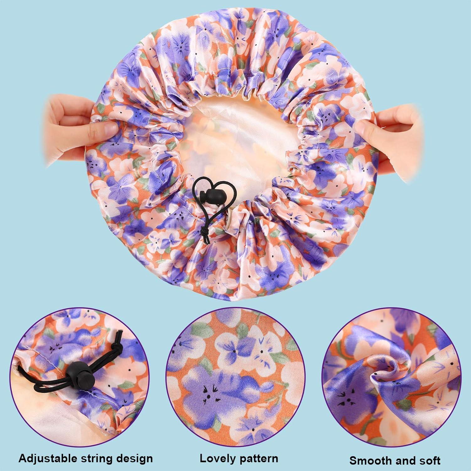 5 Gorros de Satén Ajustables para Niños - SATINIOR