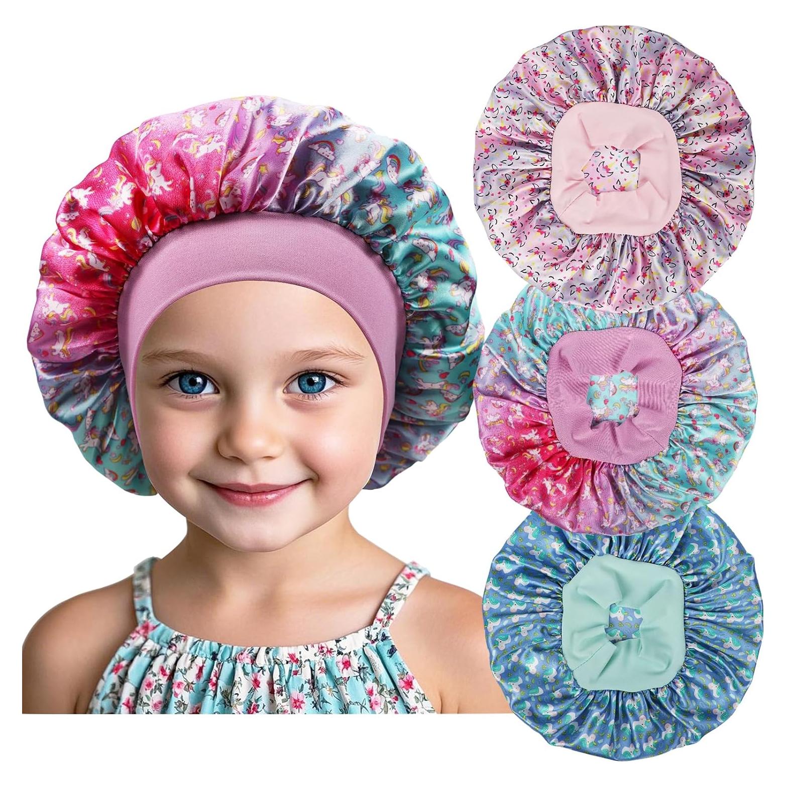 3 Gorras de Seda para Niños LBYLUS - Sueño y Estilo